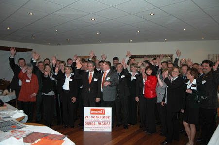 Teilnehmer des amarc21 Jahrestreffens 2009