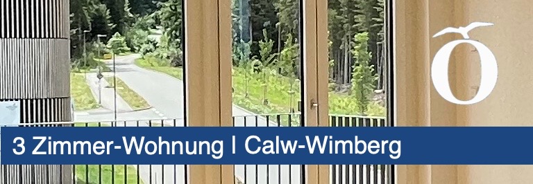 3 Zimmer NEUBAU Wohnung Calw Wimberg Erstbezug
