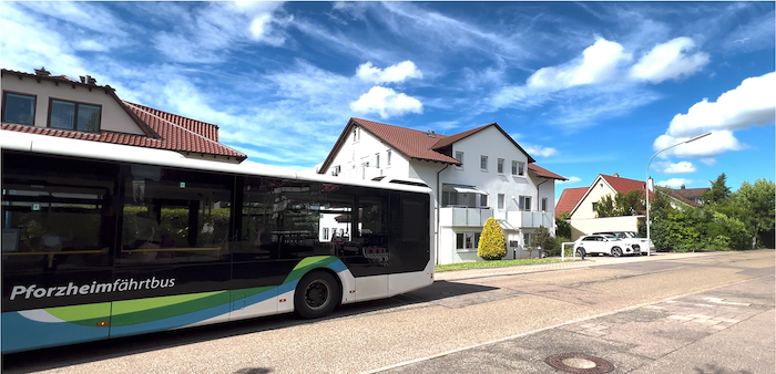 Anfahrt ÖPNV BÖCKLER Immobilien Pforzheim Bus