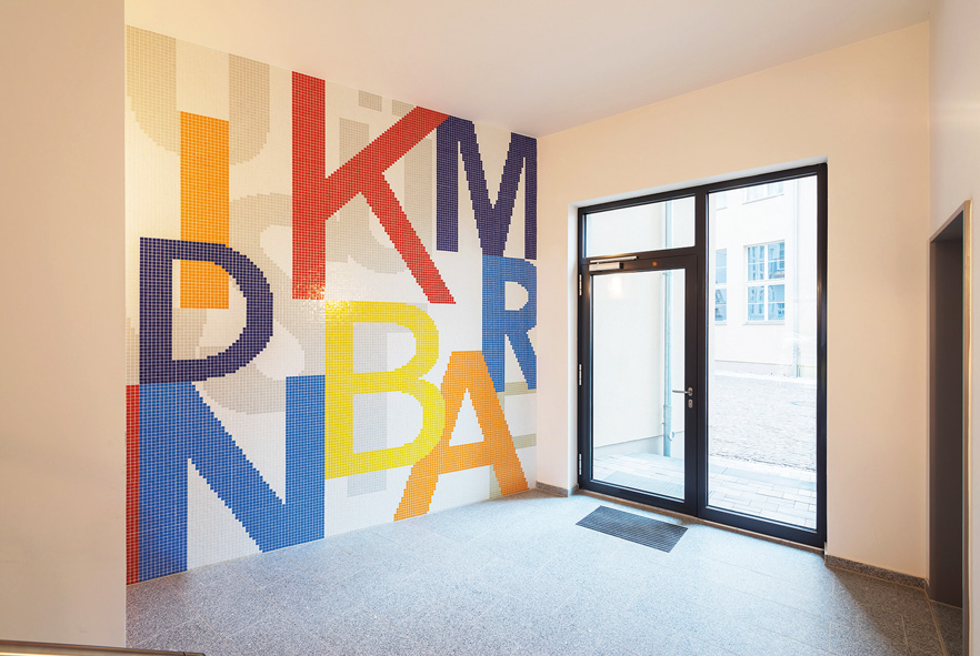Kunst an der Immobilie Mönchengladbch