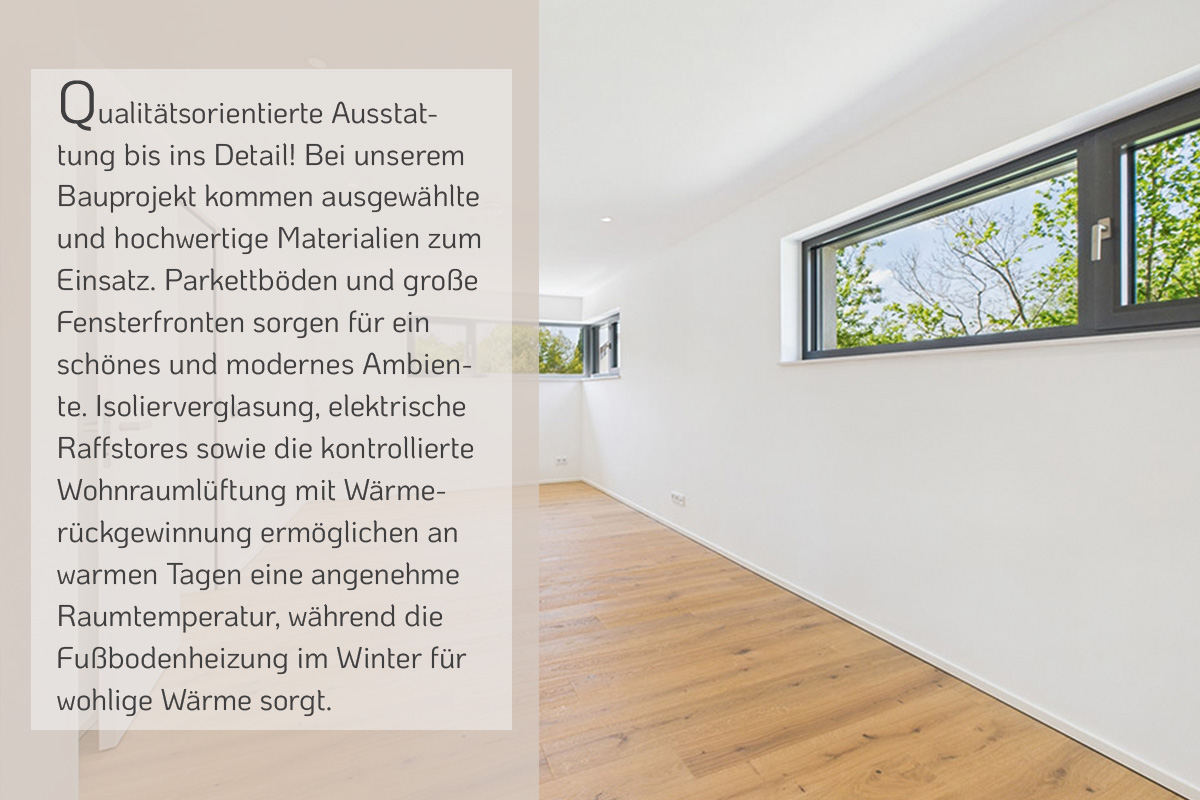 Neubau von zwei Stadthäusern in Landsberg