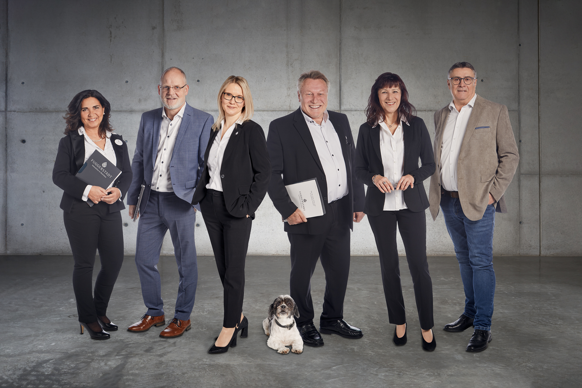 Das Team von Fuggerstadt Immobilien & Wohnbau