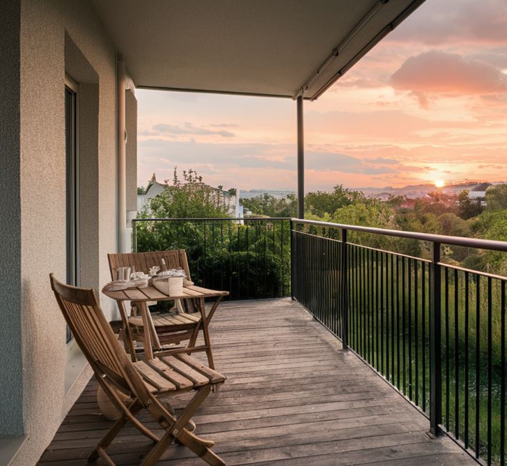 Unterschied zwiscchen Balkon und Loggia 