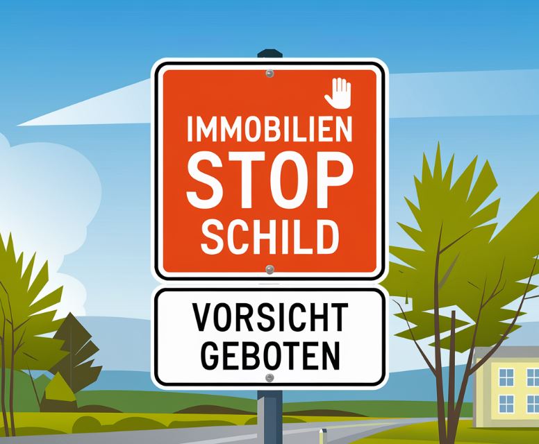 Stop-Schild Vorsicht Geboten