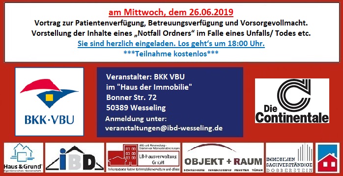 Veranstaltung Juni 2019