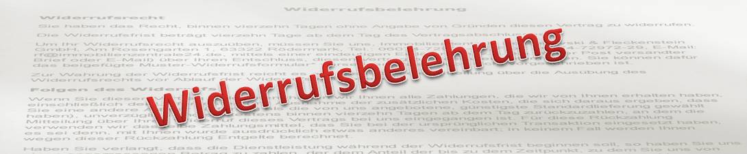 Ihr Widerrufsrecht bei Immobilienvermittlungsgeschäften ...