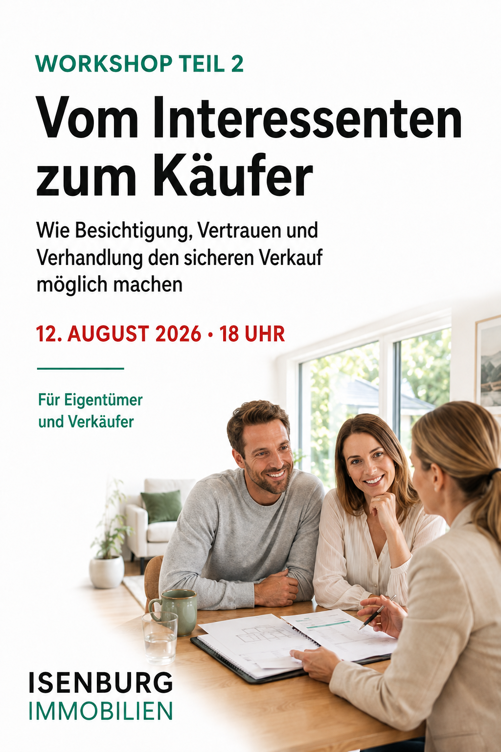 Workshop Teil 2 – Vom Interessenten zum Käufer