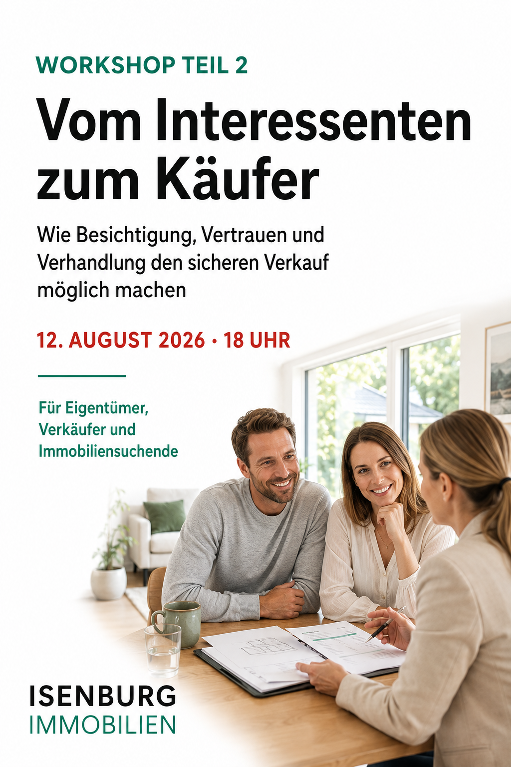 Workshop Teil 2 – Vom Interessenten zum Käufer