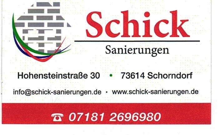 Schick Sanierung