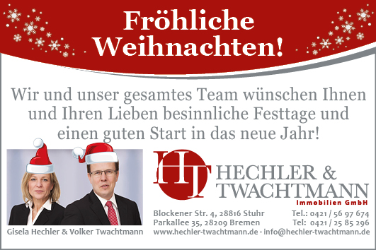 Hechler und Twachtmann Weihnachtskarte