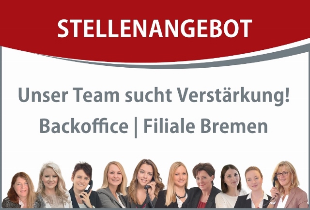 Stellenangebot – Backoffice Bremen – Hechler & Twachtmann Immobilien GmbH