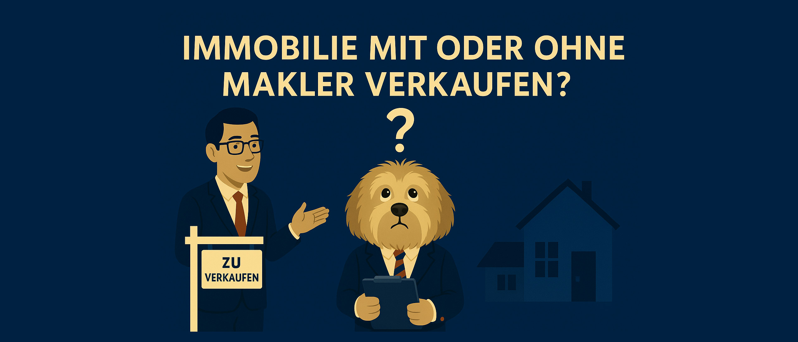 RIK's Immobilien-Ratgeber – Makler oder nicht?