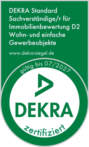 DEKRA-zertifizierte/r Sachverständiger Immobilienbewertung D2