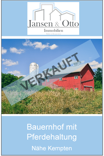 Bauernhof mit Pferdehaltung