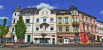 Altbauhäuser in Mönchengladbach