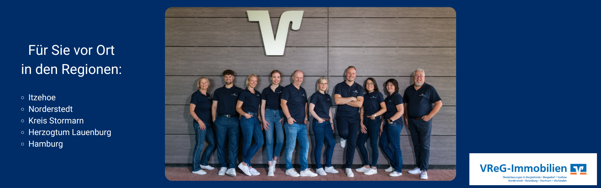 Team von Volksbank Raiffeisenbank Immobilien Itzehoe