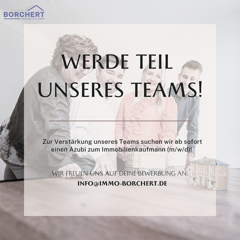 Stellenanzeige Borchert Immobilien